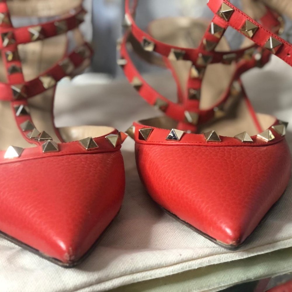 VALENTINO GARAVANI ROCKSTUD PUMPS - Picture 6 of 6